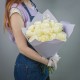 Букет из 15 белых роз