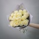 Букет из 15 белых роз
