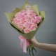 Букет из 15 нежно-розовых роз