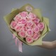 Букет из 15 нежно-розовых роз