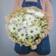 Букет из хризантема и ромашка кустовая